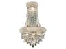 Primo Chrome Clear Crystal Wall Sconce