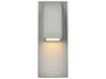 Raine Glass LED Outdoor Wall Light
