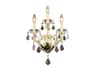 Gold Crystal Wall Sconce