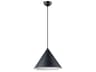 Abyss 1-Light Black LED Pendant