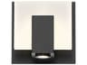 Canmore LED Wall Sconce in Modern Black