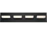 Olson 4-Light Black LED Vanity Light