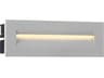 Odia LED In-Wall Outdoor Light Marine Grey