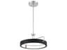 Pemberton 1-Light Satin Nickel LED Round Pendant