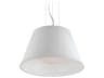 Ribo 1-Light Chrome White Glass Empire Globe Pendant