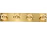 Ryder 4-Light Gold Glass LED Vanity Light