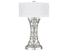 Allegretto Silver Leaf Buffet Lamp