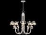 Azu 10-Light Silver Crystal Bell Chandelier