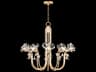 Azu 10-Light Gold Crystal Bell Candelabra Chandelier