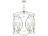 Cienfuegos 6-Light Silver Leaf Candelabra Chandelier
