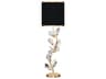 Foret Console Lamp Gold Leaf Crystal