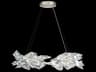 Foret 8-Light Silver Crystal Pendant