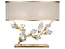 Foret Table Lamp Gold Leaf with Crystal