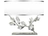 Foret Silver Leaf Crystal Table Lamp