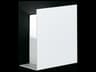 Corrubedo 1-Light White Glass Wall Sconce