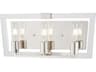 Crystal Chrome 3-Light Polished Nickel Vanity Light