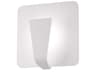 Waypoint 1-Light Sand White LED Wall Sconce