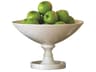 White Grand Pedestal Decorative Bowl