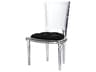 Black Upholstered Side Dining Chair