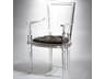 Marilyn Gray Upholstered Arm Dining Chair