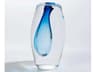 Off Set Light Blue Small Vase