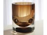 Amber Tobacco Small Vase