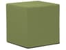 Patio Seascape Moss Fabric Cushion Ottoman
