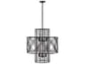 Nikko 6-Light Black Candelabra Chandelier