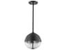 Easton 3-Light Old Bronze Clear Glass Globe Mini Pendant