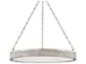 Lynden 8-Light Antique Nickel Drum Pendant