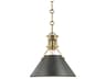 Metal No. 2 Pendant Light Industrial Cone Shade