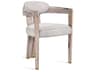 Maryl II Dining Chair in Cream Linen