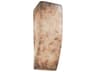 Alabaster Rocks Brown Wall Sconce
