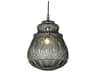Ginger Suspension Lamp in Smoked Glass