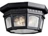 Courtyard 3 - Light Glass Outdoor Ceiling Light