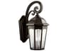 Courtyard 3 - Light Glass Outdoor Wall Light