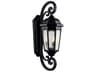 Courtyard 3 - Light Glass Outdoor Wall Light