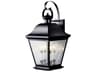 Mount Vernon 4 - Light Glass Outdoor Wall Light