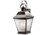 Mount Vernon 4 - Light Glass Outdoor Wall Light