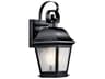 Mount Vernon 1 - Light Glass Outdoor Wall Light