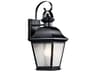 Mount Vernon 1 - Light Glass Outdoor Wall Light