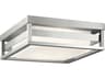 Ryler 1 - Light Glass LED Outdoor Ceiling Light
