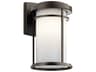 Toman 1 - Light Glass Outdoor Wall Light