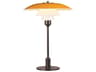 PH 3 1 2-2 1 2 Table Lamp Iconic Yellow Three Shade Design