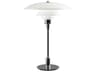 PH 3 1 2-2 1 2 Glass Table Lamp High Lustre Chrome