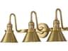 Provence 3-Light Aged Brass Vanity Light