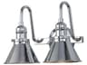 Provence 2-Light Polished Chrome Vanity Light