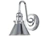 Provence 1-Light Polished Chrome Wall Sconce