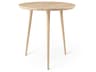 Round Wood Matt Lacquered Dining Table