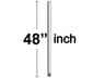 Atlas 48 Inch Downrod